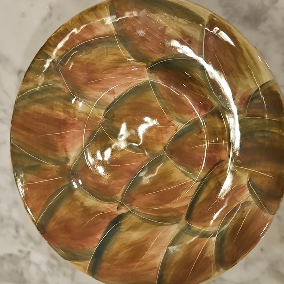 Set of 6 Pfaltzgraff Central Market Artichoke Plates 8" - Picture 4 of 9